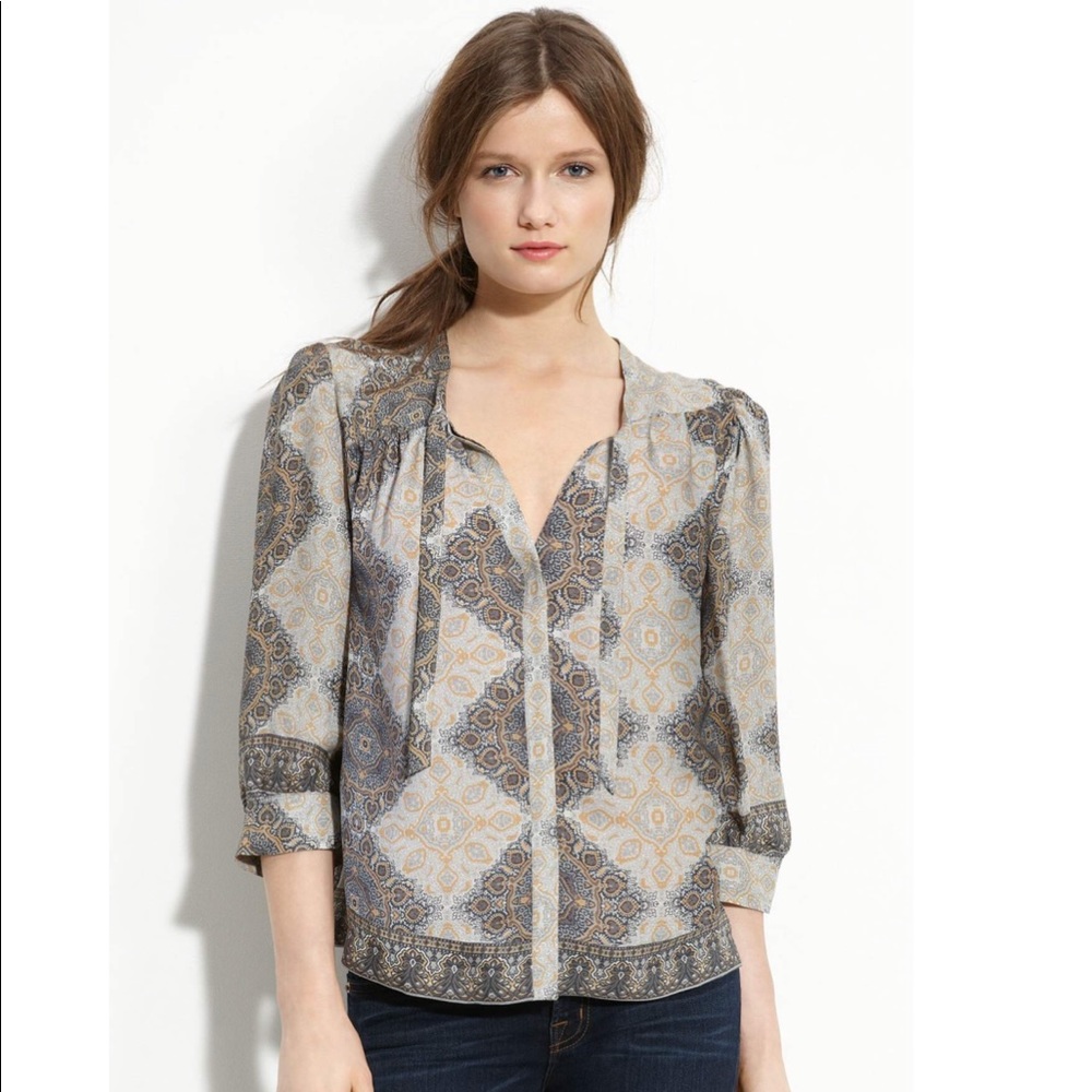 JOIE Hartford' 100% Silk Blouse